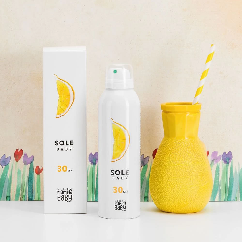 Crema Solare Spf30 Linea Mamma Baby 2 Crema Solare Spf30 Linea Mamma Baby - immagine 2
