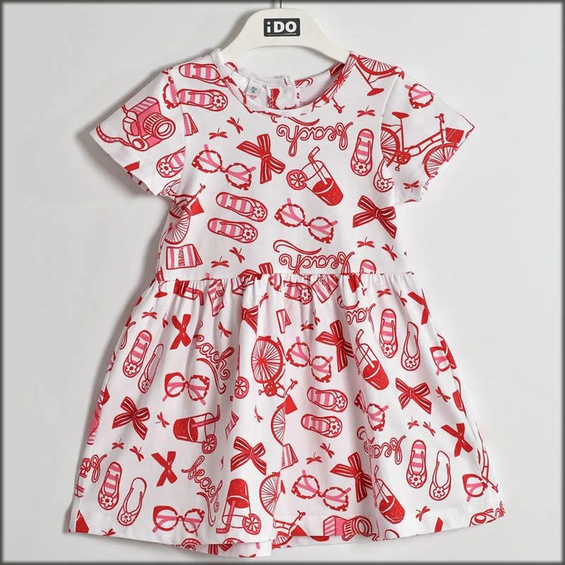 Abito Manica Corta 4w031 Best Price Bambina Ido 1 Abito Manica Corta 4w031 Best Price Bambina Ido
