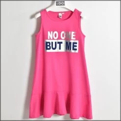 Abito Ragazza Maglia Tagliata 4w037 Ido