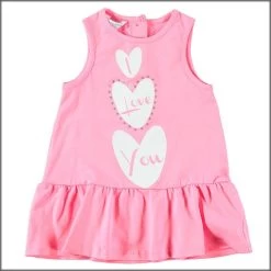 Abito Spalla Larga Di Cotone 5w625 Bambina Dodipetto