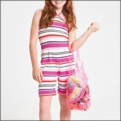 Tutina In Cotone 4w927 Ragazza Ido