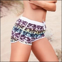 Short Da Donna Pin Up Camouflage Bellissima