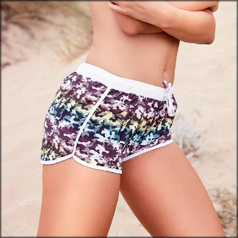 Short Da Donna Pin Up Camouflage Bellissima 1 Short Da Donna Pin Up Camouflage Bellissima