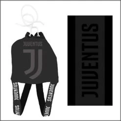 Sacca In Spugna E Telo Mare Jacquard Juventus F.c.