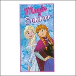 Telo Mare In Microfibra Frozen Wd37172 Disney