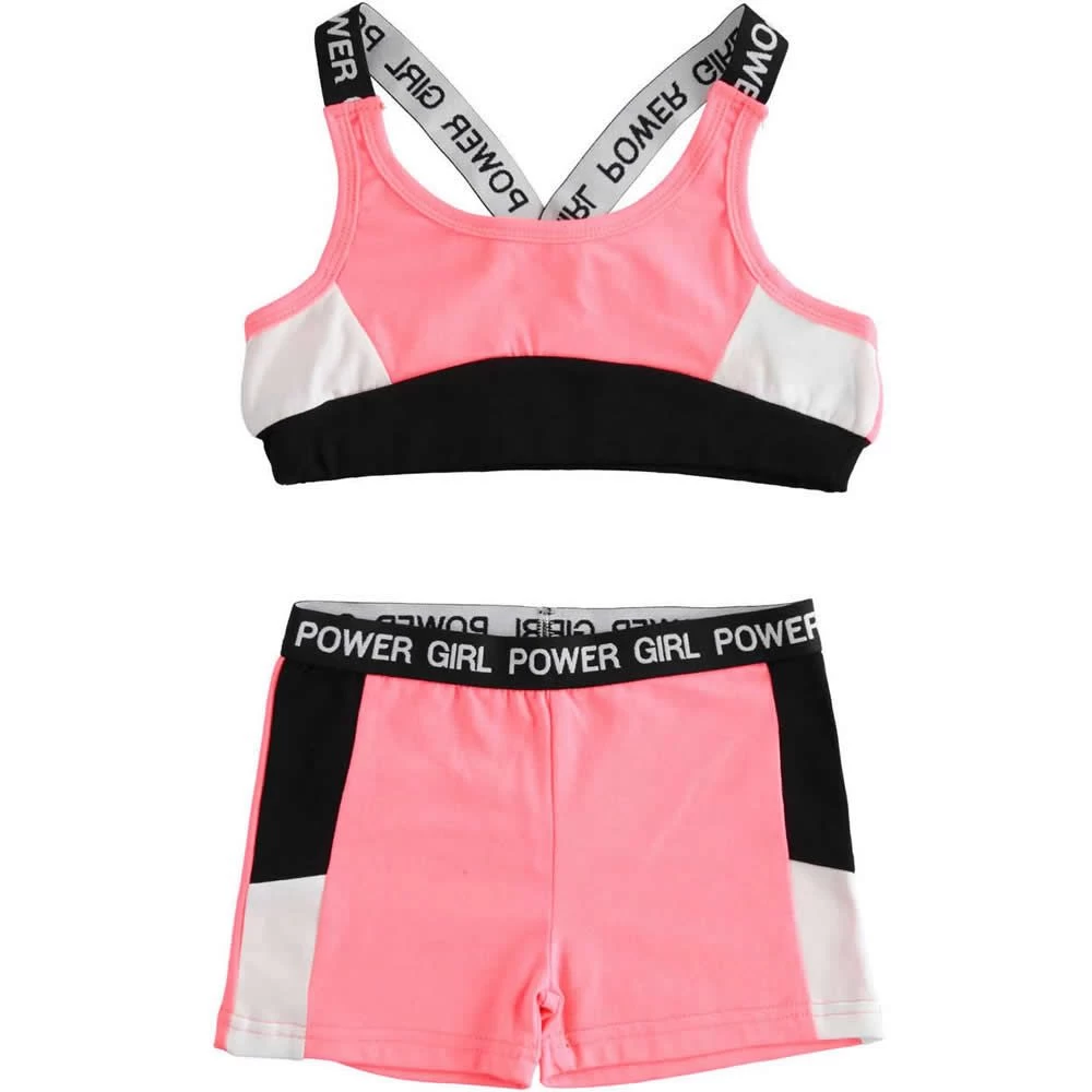 Completo Sportivo Top E Short 4.2733 Bambina Ido 1 Completo Sportivo Top E Short 4.2733 Bambina Ido
