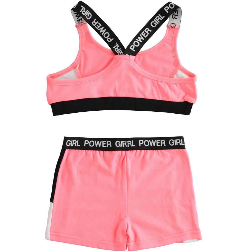 Completo Sportivo Top E Short 4.2733 Bambina Ido 2 Completo Sportivo Top E Short 4.2733 Bambina Ido - immagine 2