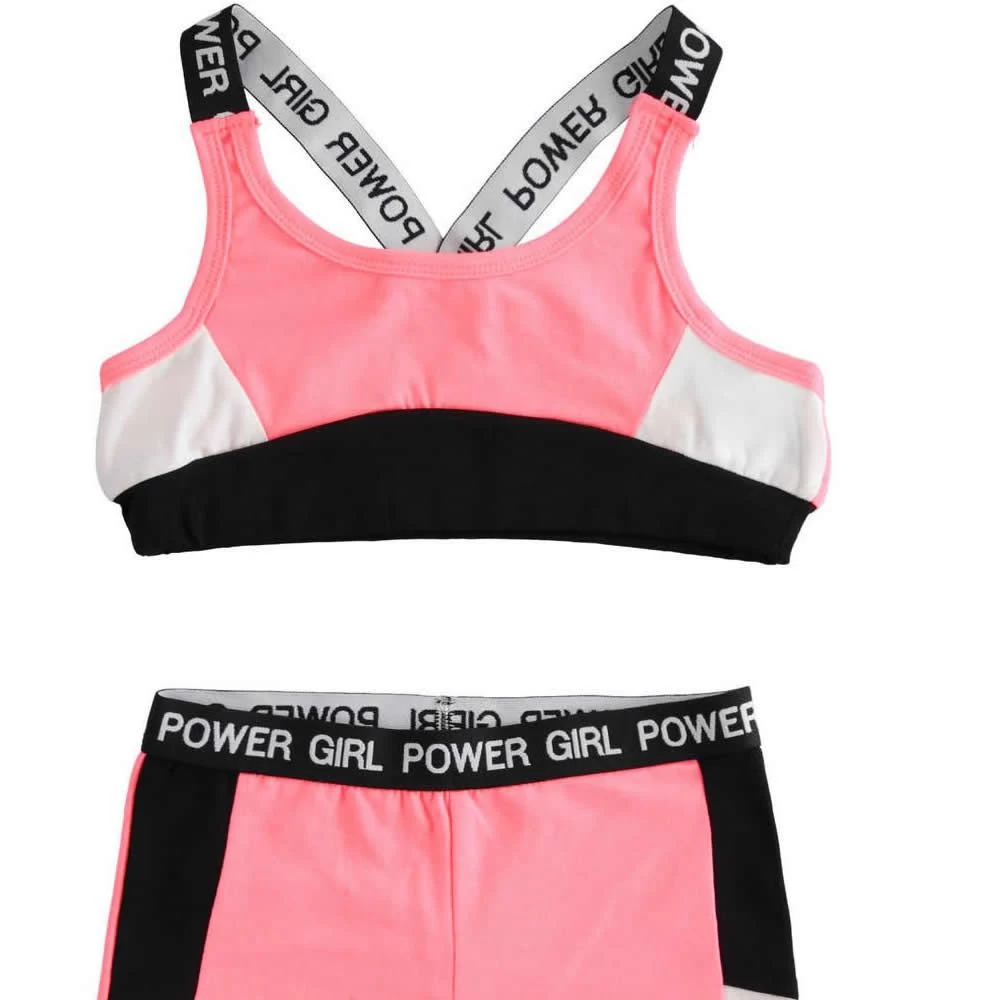 Completo Sportivo Top E Short 4.2733 Bambina Ido 3 Completo Sportivo Top E Short 4.2733 Bambina Ido - immagine 3
