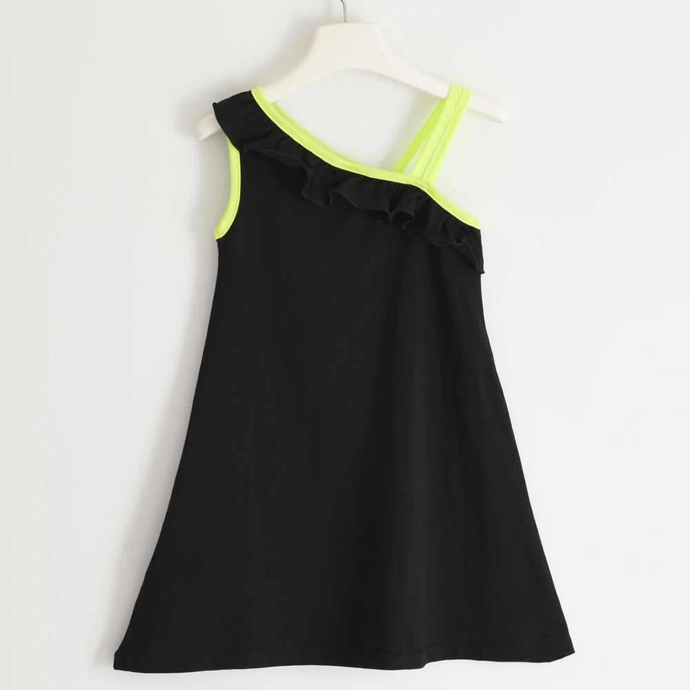 Abito Spalla Di Cotone Per Ragazza 4.2790 Beachwear Ido 2 Abito Spalla Di Cotone Per Ragazza 4.2790 Beachwear Ido - immagine 2