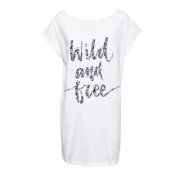 Maxi T-shirt Manica Corta Qt46 Da Donna Sièlei