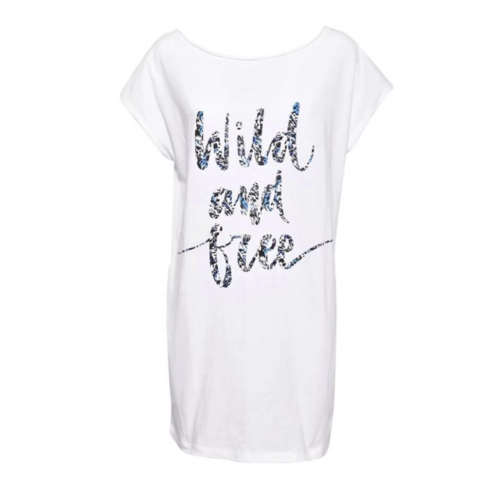 Maxi T-shirt Manica Corta Qt46 Da Donna Sièlei 1 Maxi T-shirt Manica Corta Qt46 Da Donna Sièlei