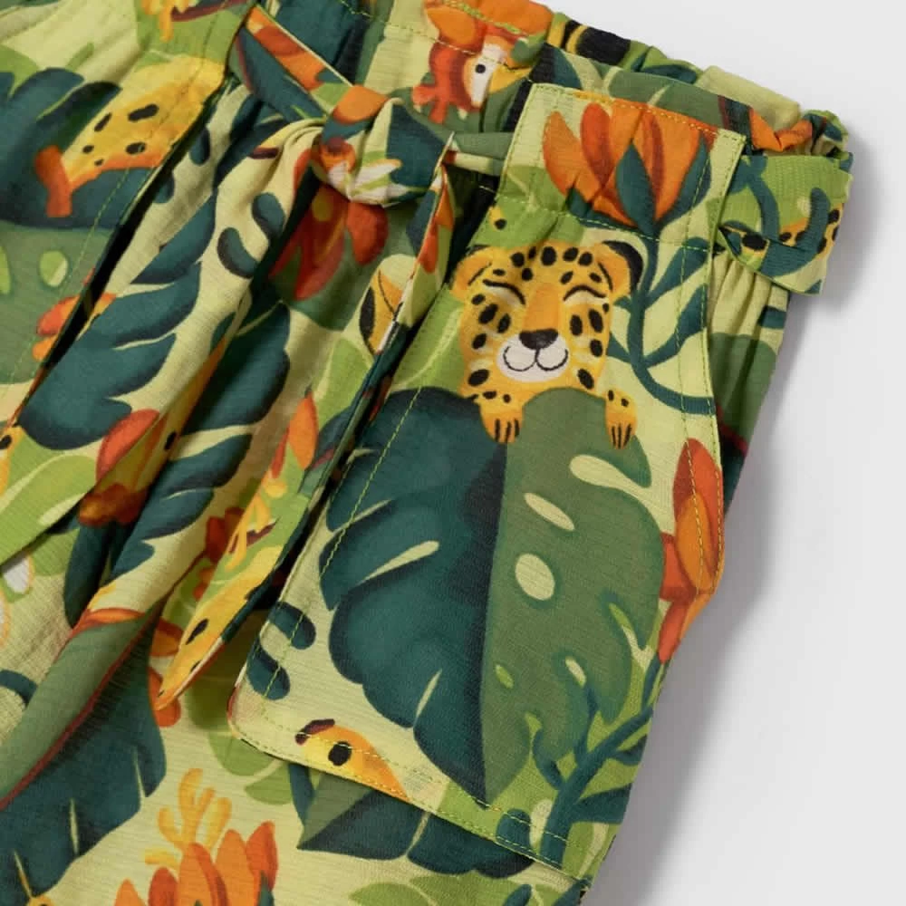 Completo Spallino E Short 3281 Bambina Mayoral 4 Completo Spallino E Short 3281 Bambina Mayoral - immagine 4