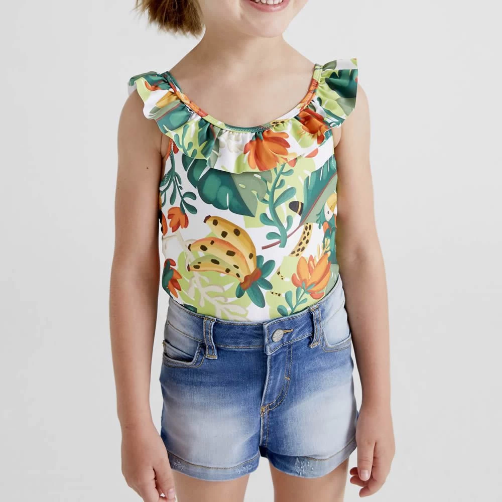 Costume Intero Da Bambina 3772 Mayoral 1 Costume Intero Da Bambina 3772 Mayoral