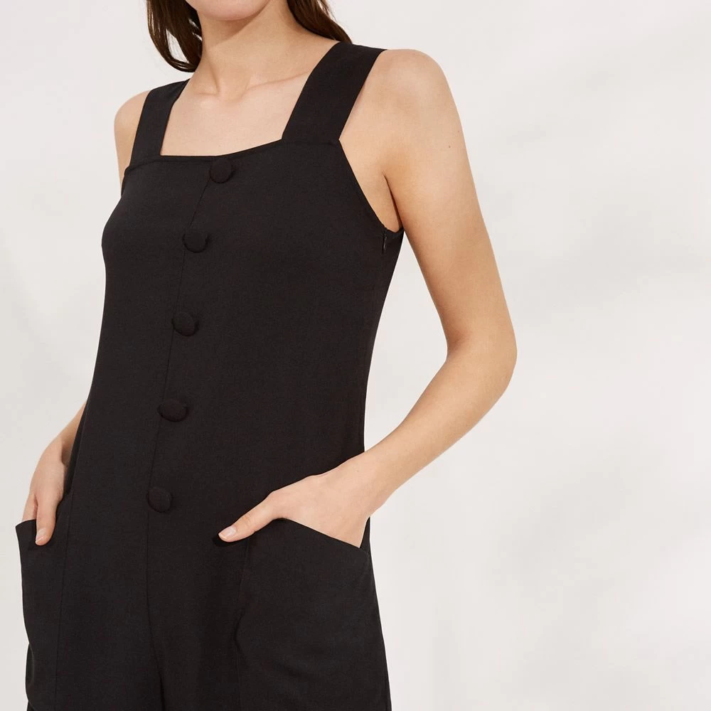 Tutina Tinta Unita Spalla Larga 85793 Donna Ysabel Mora 2 Tutina Tinta Unita Spalla Larga 85793 Donna Ysabel Mora - immagine 2