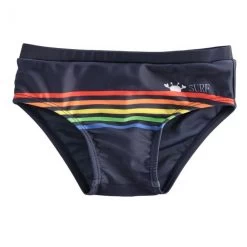 Slip Da Bagno Fantasia Rigata 4.4924 Per Bambino Ido