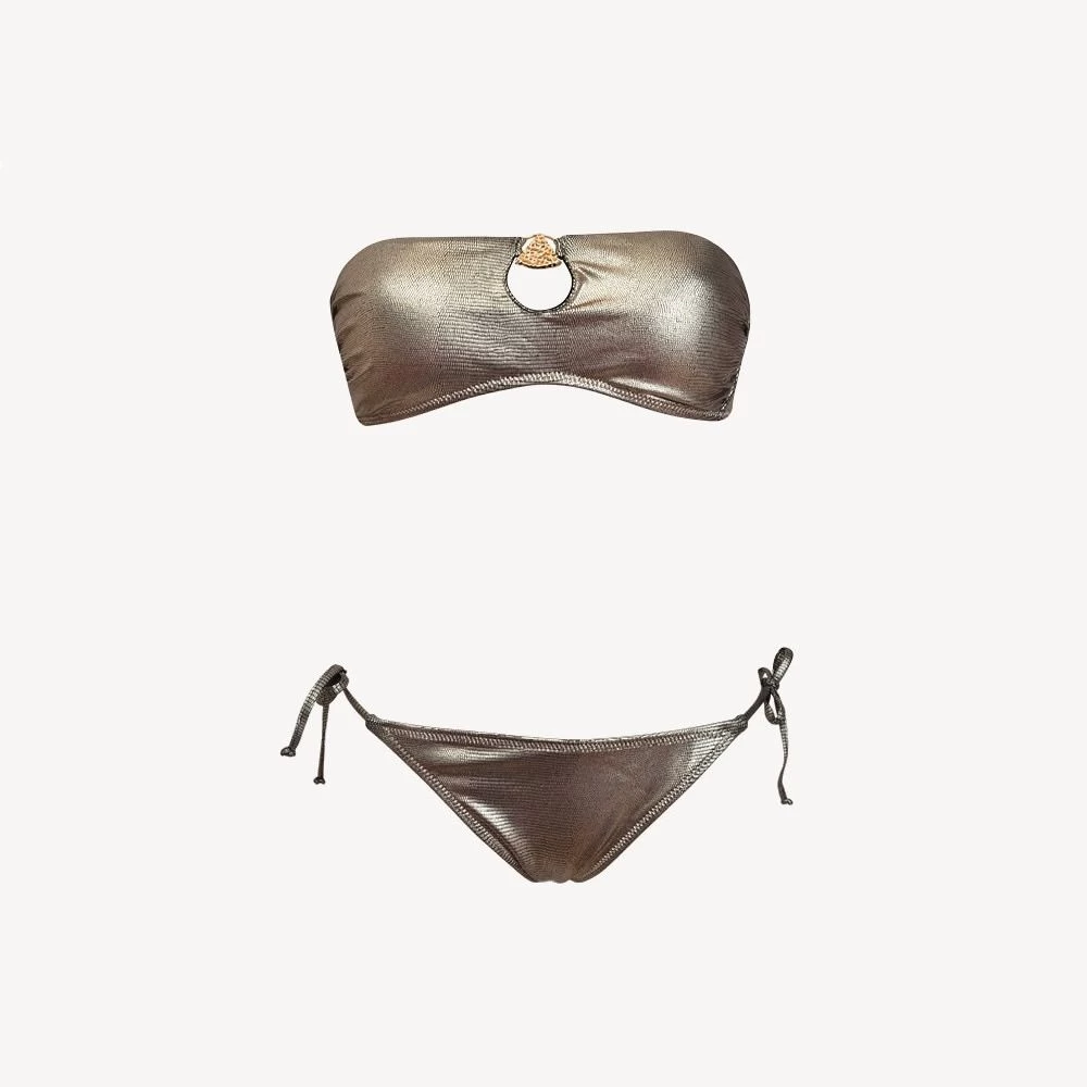 Costume Due Pezzi Fascia Con Tanga Xu05 Donna Sièlei 4 Costume Due Pezzi Fascia Con Tanga Xu05 Donna Sièlei - immagine 4
