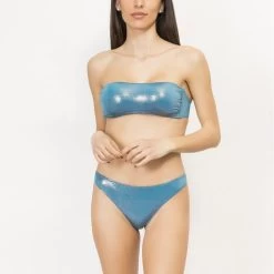 Costume Due Pezzi Fascia Con Brasiliana Sp85 Donna Sièlei