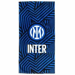 Telo Mare Inter 70x140cm Nuovo Logo Official Product