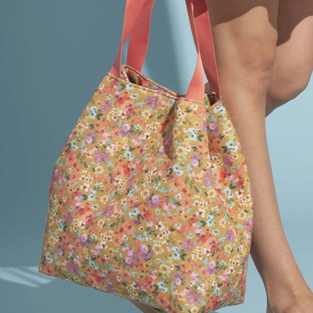 Borsa Mare Funny 962 Fantasia Floreale Noi Di Notte 2 Borsa Mare Funny 962 Fantasia Floreale Noi Di Notte - immagine 2