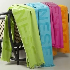 Telo Mare Carioca 90x160 Tinta Unita Borbonese