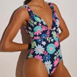 Costume Intero Fantasia Floreale 82332 Donna Ysabel Mora