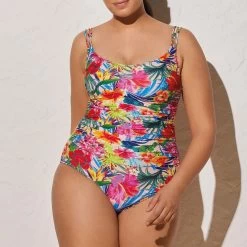 Costume Intero Fantasia Floreale 82248 Donna Ysabel Mora