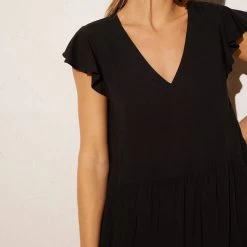 Abito Tinta Unita Manica Ad Aletta 85943 Donna Ysabel Mora 5 Abito Tinta Unita Manica Ad Aletta 85943 Donna Ysabel Mora -Triumph Italia 2025 2024081 2